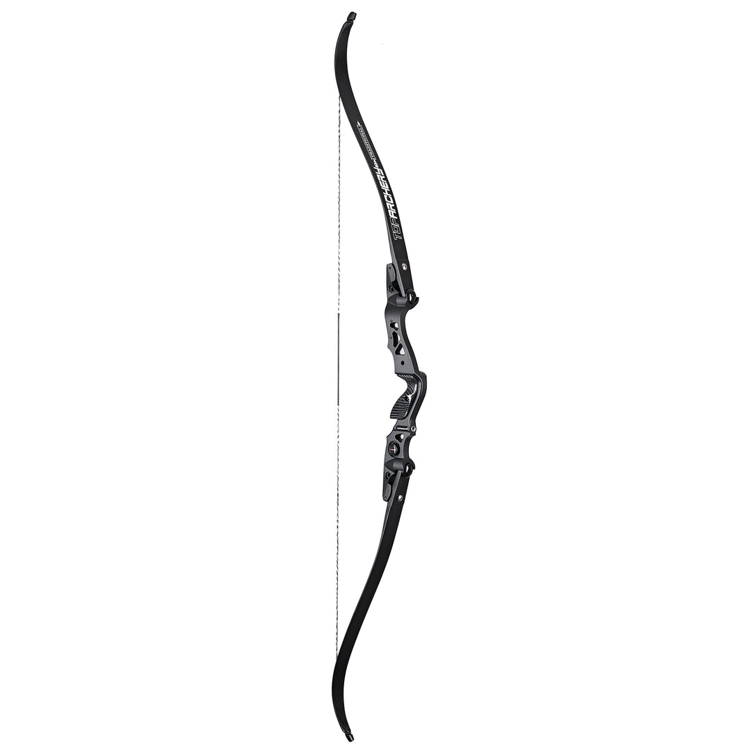 TopArchery 62 zoll ILF Takedown Recurve Bogen 19" Aluminium Riser für Jagd Ziel 25-60lbs