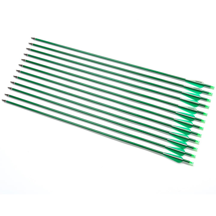 30 Zoll pfeile für Recurvebogen,compoundbow carbon pfeile mit vanes,soine 500-12 pcs
