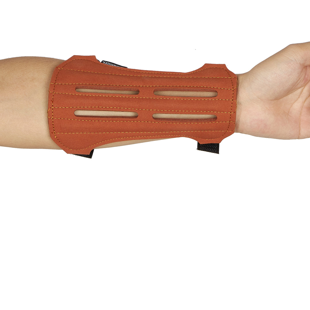 Armschutz mit Fingerschutz für das Bogenschießen