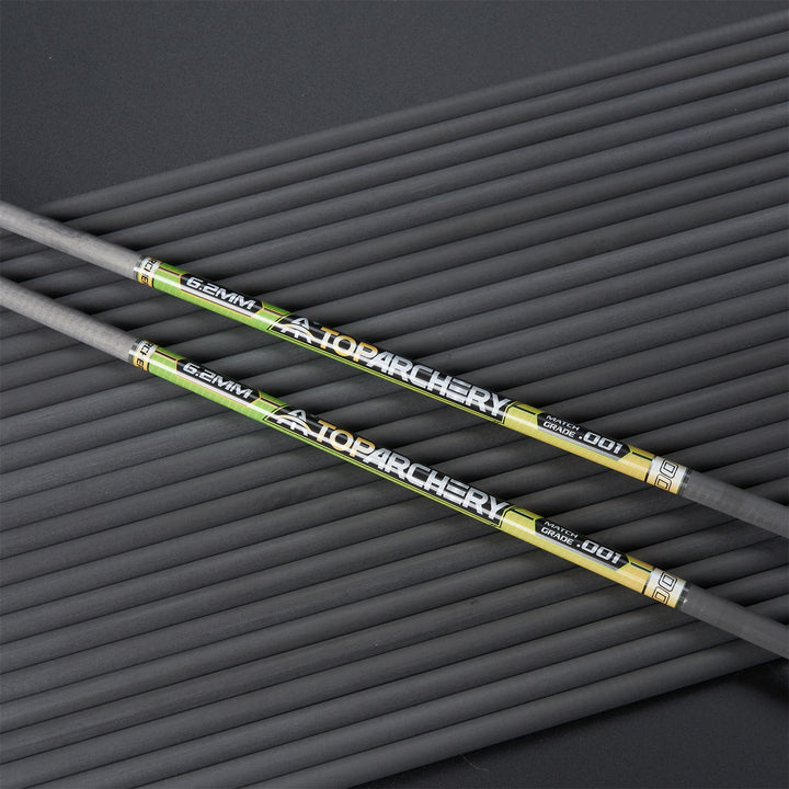12 er 33"Pure Carbon Pfeilschaft Spine 300/400/500/600 -innen:6.20mm - ± 0.001