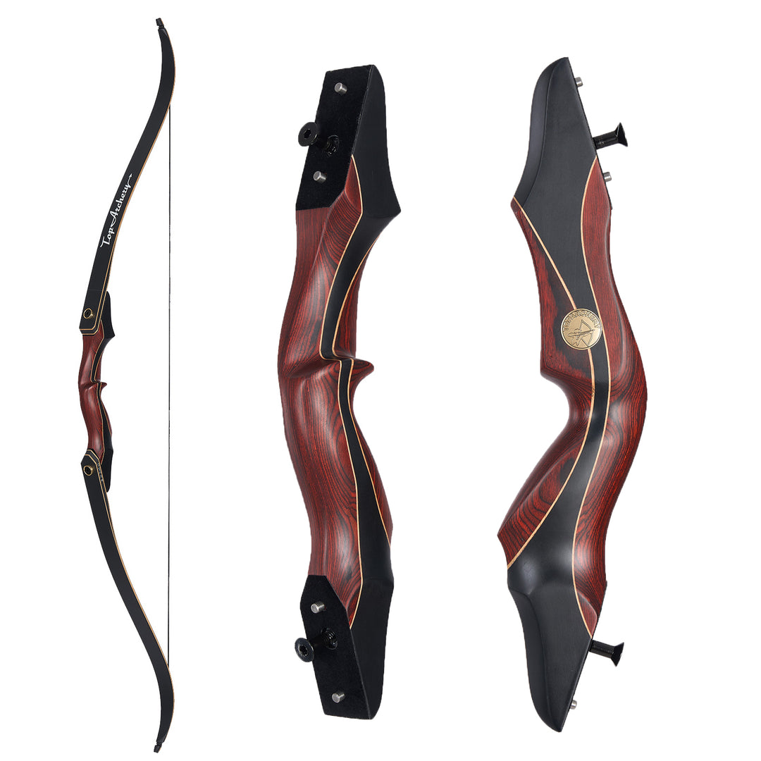 TopArchery 60 zoll 30-50 lbs Takedown Recurve Bogen für Erwachsene