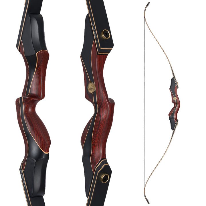 TopArchery 60 zoll 30-50 lbs Takedown Recurve Bogen für Erwachsene