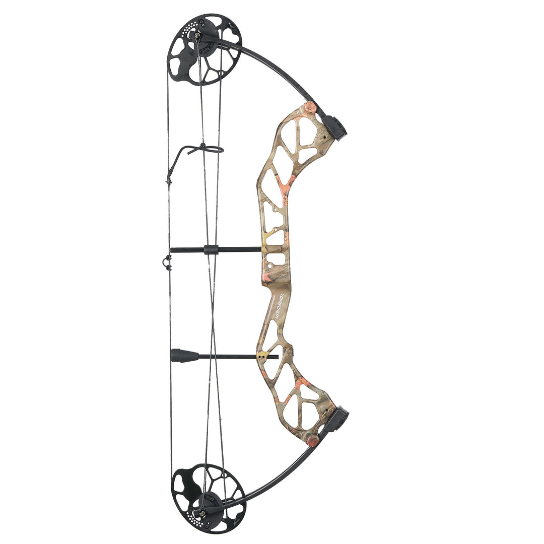 TopArchery Compoundbogen-19-70 lbs，IBO 320fps,Let-Off 80%