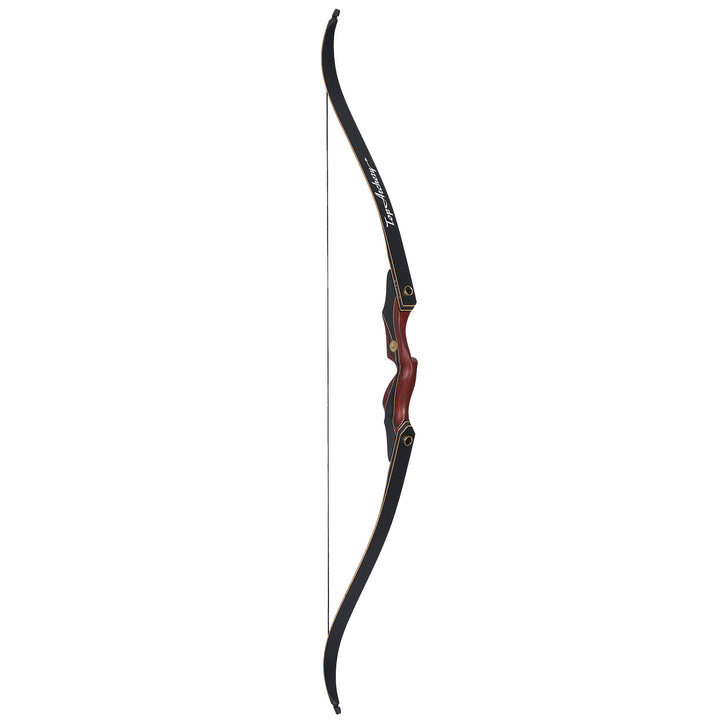 TopArchery 60" Takedown Recurve Bogen für Erwachsene Holzgriff Rechtshand Jagdbogen 30-50 lbs