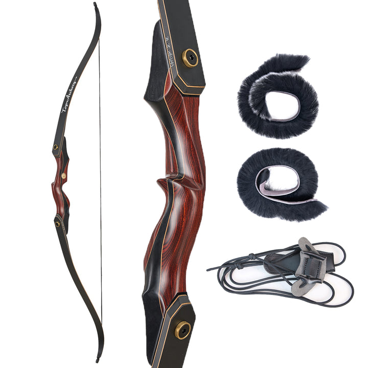 Toparchery 60 Zoll -Take Down Recurvebogen 30-50 lbs -rechte /links