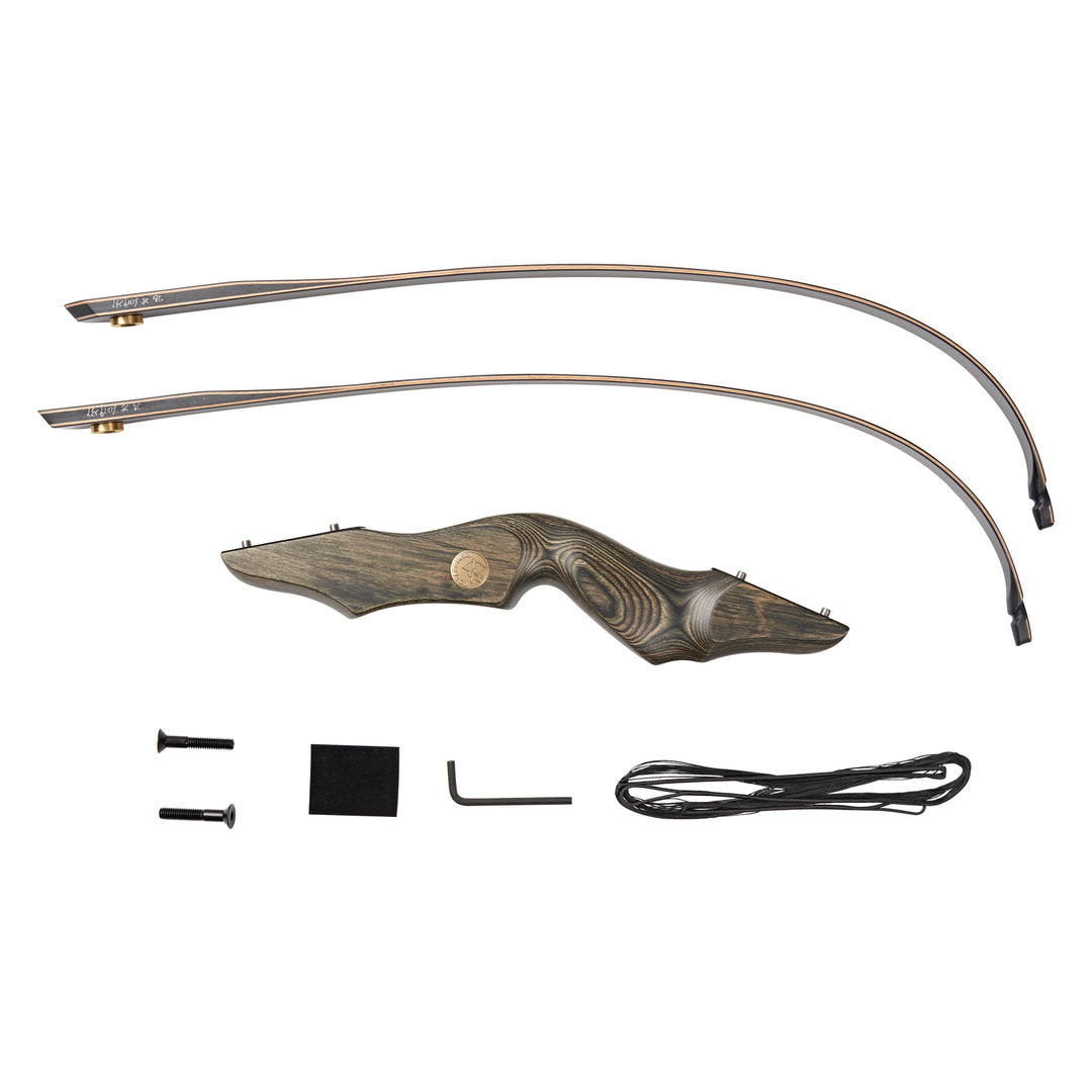 Huntingdoor 60 Zoll Take Down Recurve-bogen 30-50 lbs