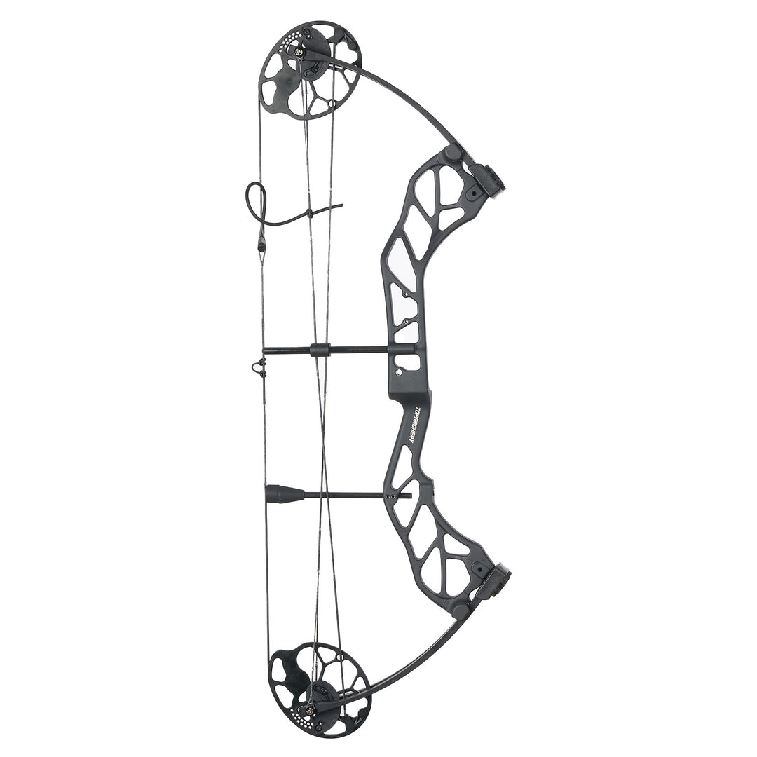 TopArchery Compoundbogen-19-70 lbs，IBO 320fps,Let-Off 80%