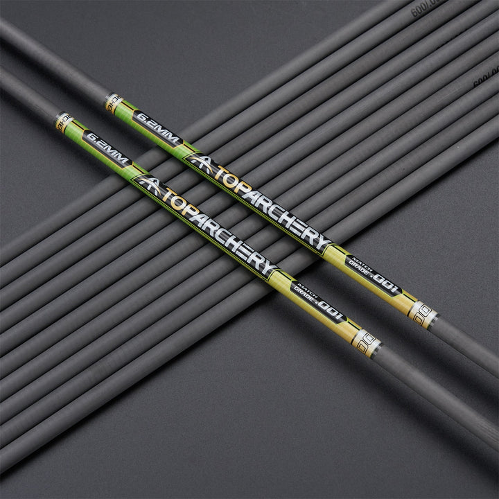 12 er 33"Pure Carbon Pfeilschaft Spine 300/400/500/600 -innen:6.20mm - ± 0.001