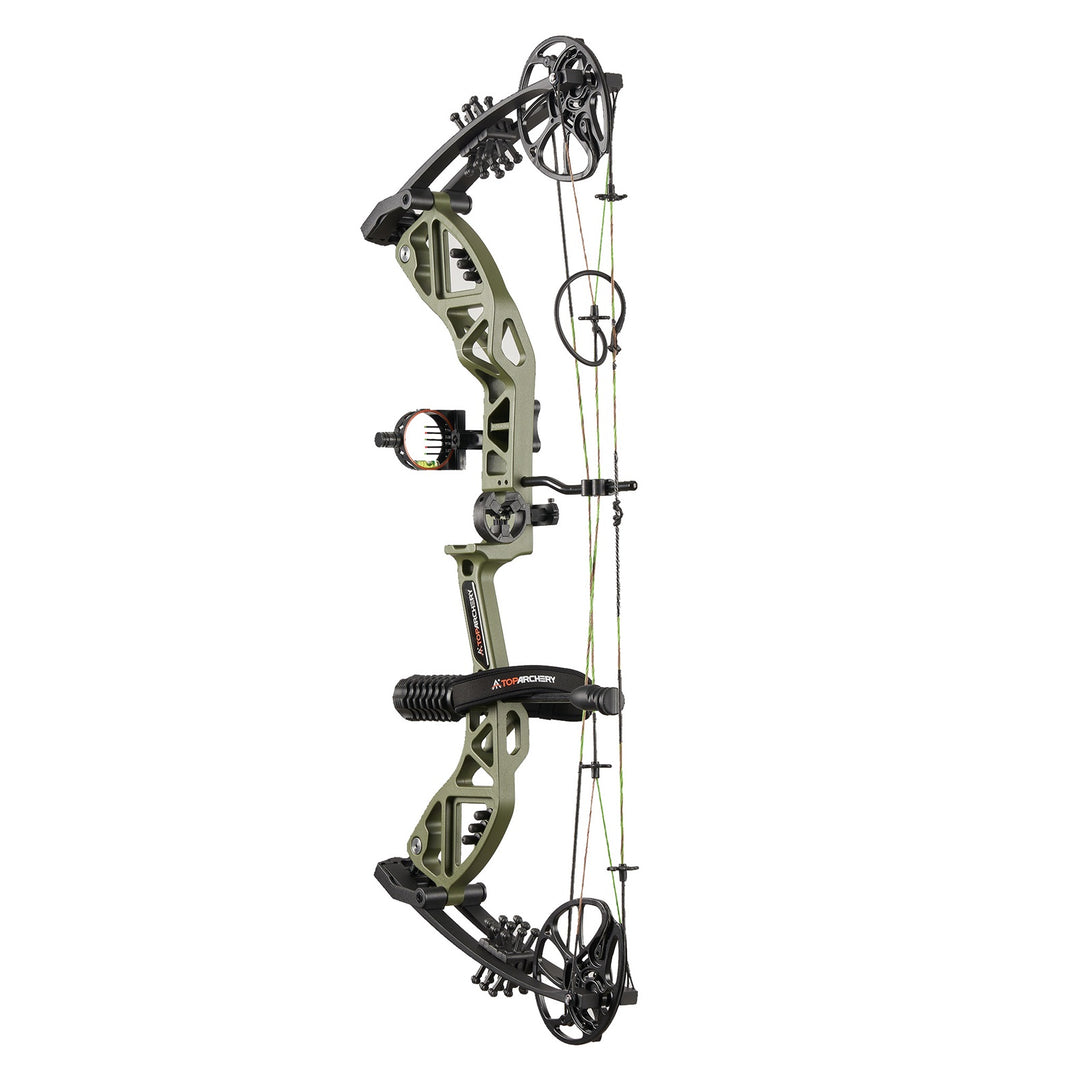 T7 Compoundbogen-Set für Erwachsene, 23,5-30,5 zoll Auszugslänge, 30-70 lbs Zuggewicht, bis zu 310 FPS