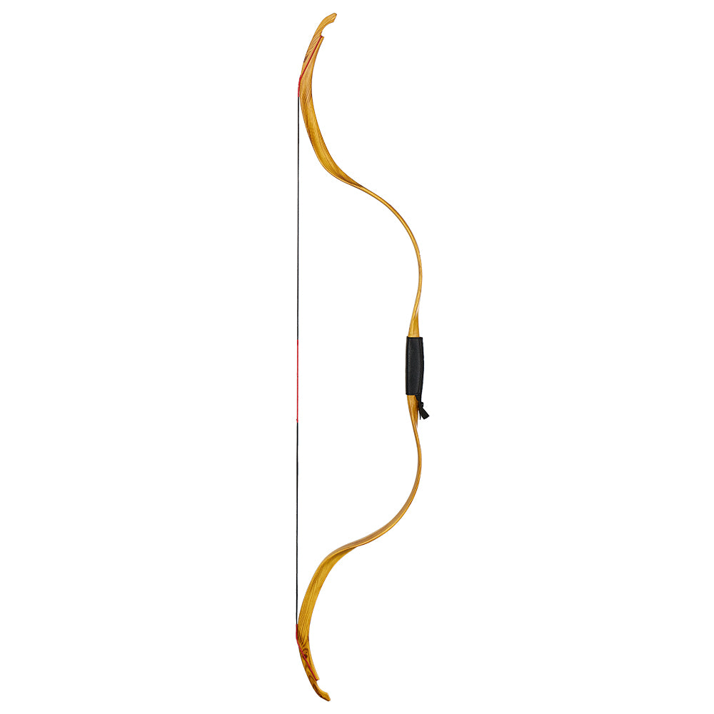 Huntingdoor 25 lbs Traditioneller Recurvebogen – 50 Zoll Leichtgewicht Reiterbogen für Anfänger