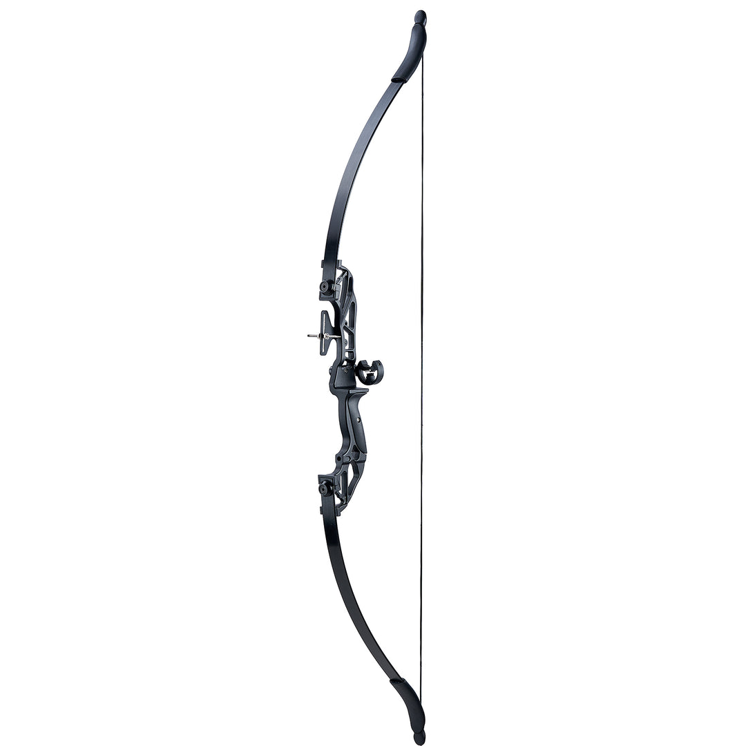 Pfeil und Bogen Set Erwachsene 30/40/55 lbs Recurvebogen Kit 52"  Sportbogen mit Zubehör Metall Riser Jagdbogen für Rechtshänder Anfänger