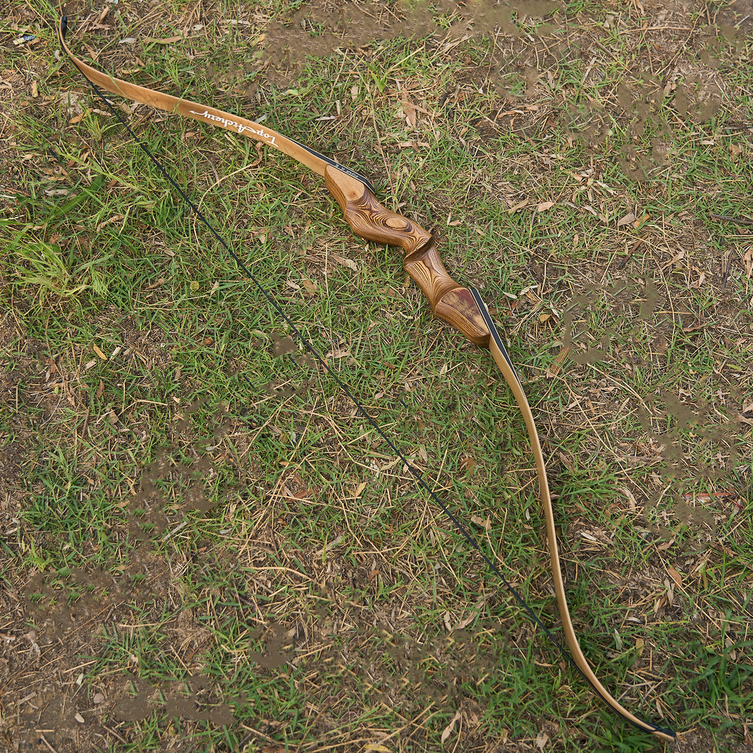 TopArchery 60 zoll Recurvebogen Links Rechts Hand Jagd Ziel Praxis 25-50lbs