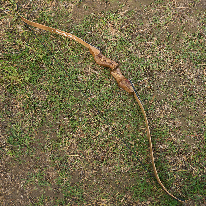 TopArchery 60 zoll Recurvebogen Links Rechts Hand Jagd Ziel Praxis 25-50lbs