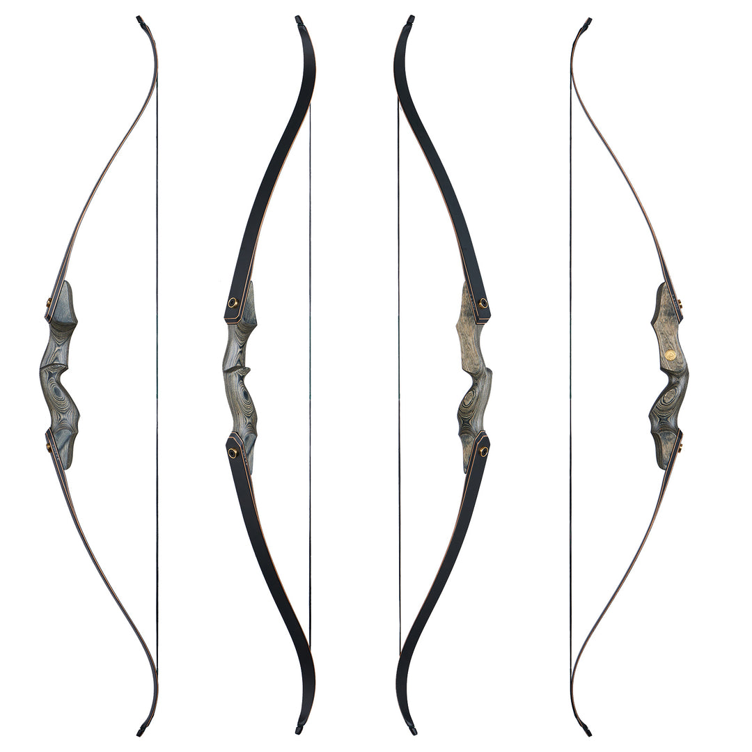 Huntingdoor 60 Zoll Take Down Recurve-bogen 30-50 lbs