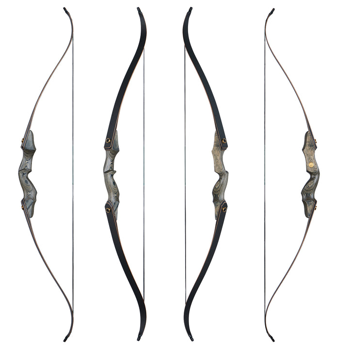 Huntingdoor 60 Zoll Take Down Recurve-bogen 30-50 lbs