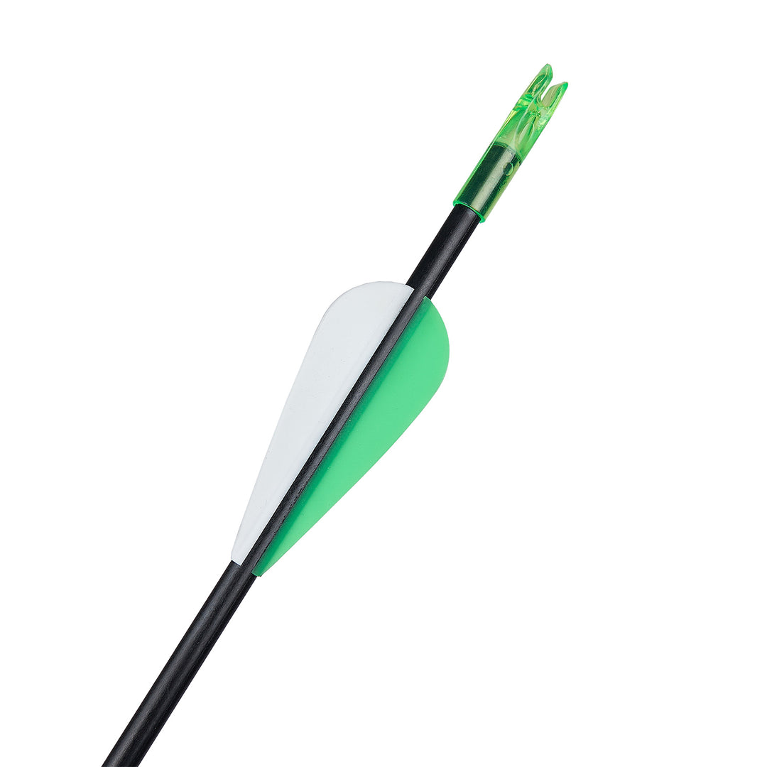 12 Stück pfeile für Recurvebogen, 31 Zoll Fiberglaspfeil