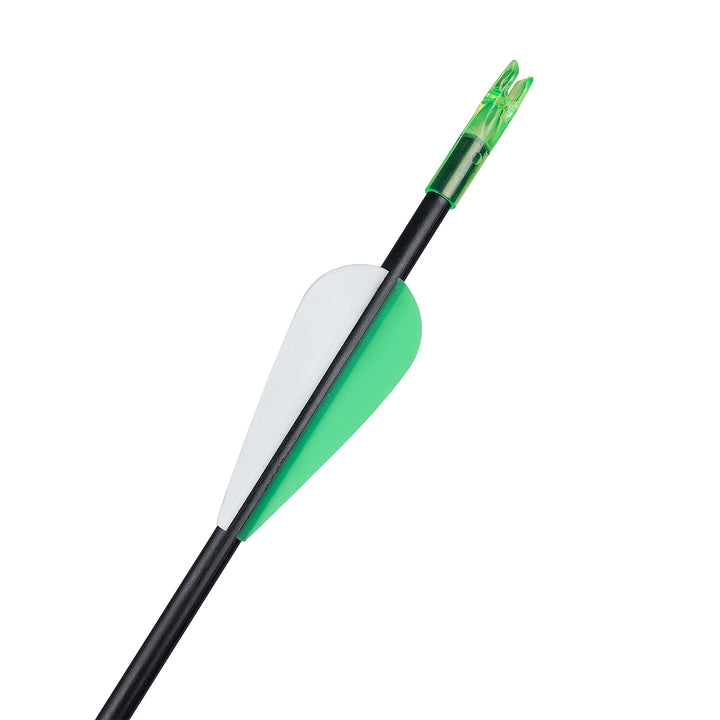 12 Stück pfeile für Recurvebogen, 31 Zoll Fiberglaspfeil