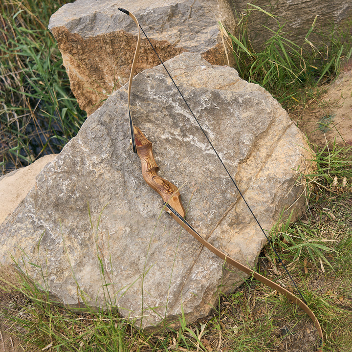 TopArchery 60 zoll Recurvebogen Links Rechts Hand Jagd Ziel Praxis 25-50lbs