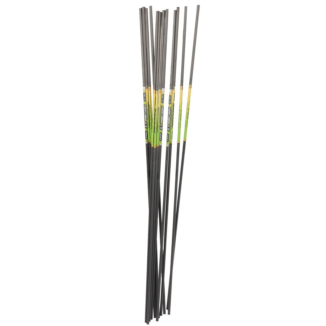 12 er 33"Pure Carbon Pfeilschaft Spine 300/400/500/600 -innen:6.20mm - ± 0.001