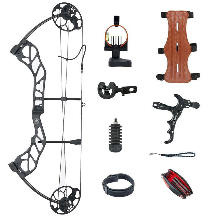 Compoundbogen set -19-70 Lbs Einstellbare - Erwachsene Jugend  Outdoor-Schießen Bogenschießen Set