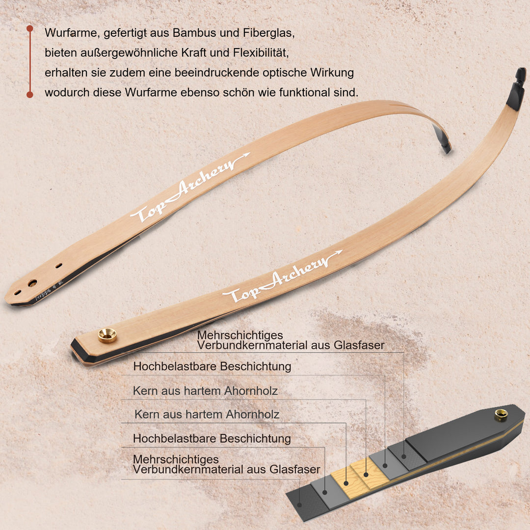 60 zoll recurvebogen-Jadbogen-Take down