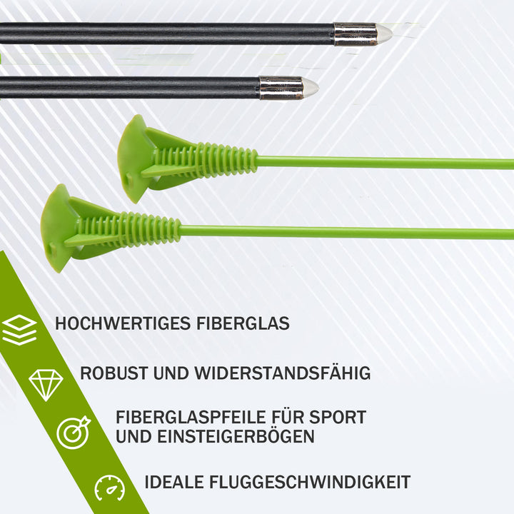 Pfeil und Bogen Set für Junior Jagd Anfänger Bogen Recurve Bogenschießen Langbogen Outdoor Kit 15LB für Kinder Teenager