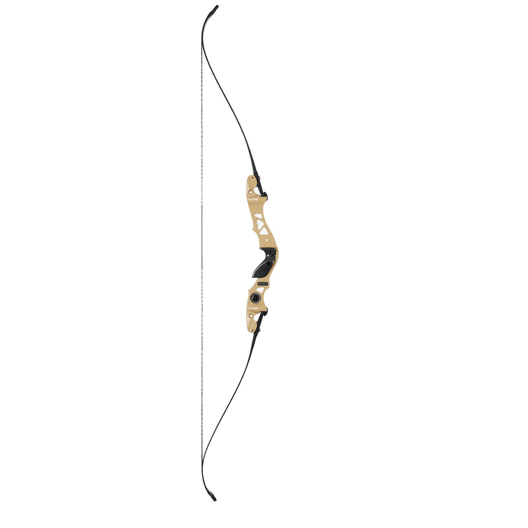 Huntingdoor ILF recurvebogen - 62 Zoll - 25-55 lbs - Take Down Recurvebogen