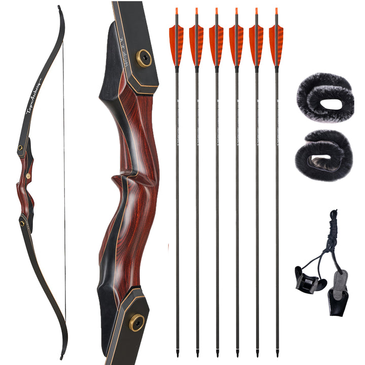 25-50 lbs recurvebogen set Erwachsene