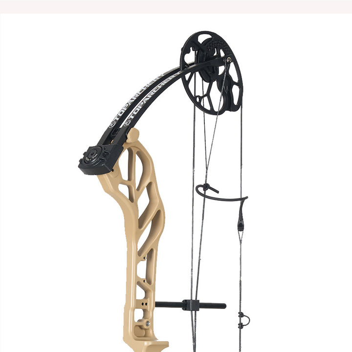 TP31 Compoundbogen für Jagd & 3D – 19-70 lbs Zuggewicht,Let Off 80%, 320 fps,