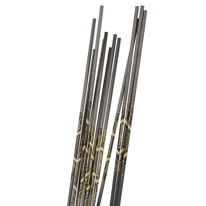 12 er 33"Pure Carbon Pfeilschaft Spine 300/400/500/600 -innen:6.20mm - ± 0.003