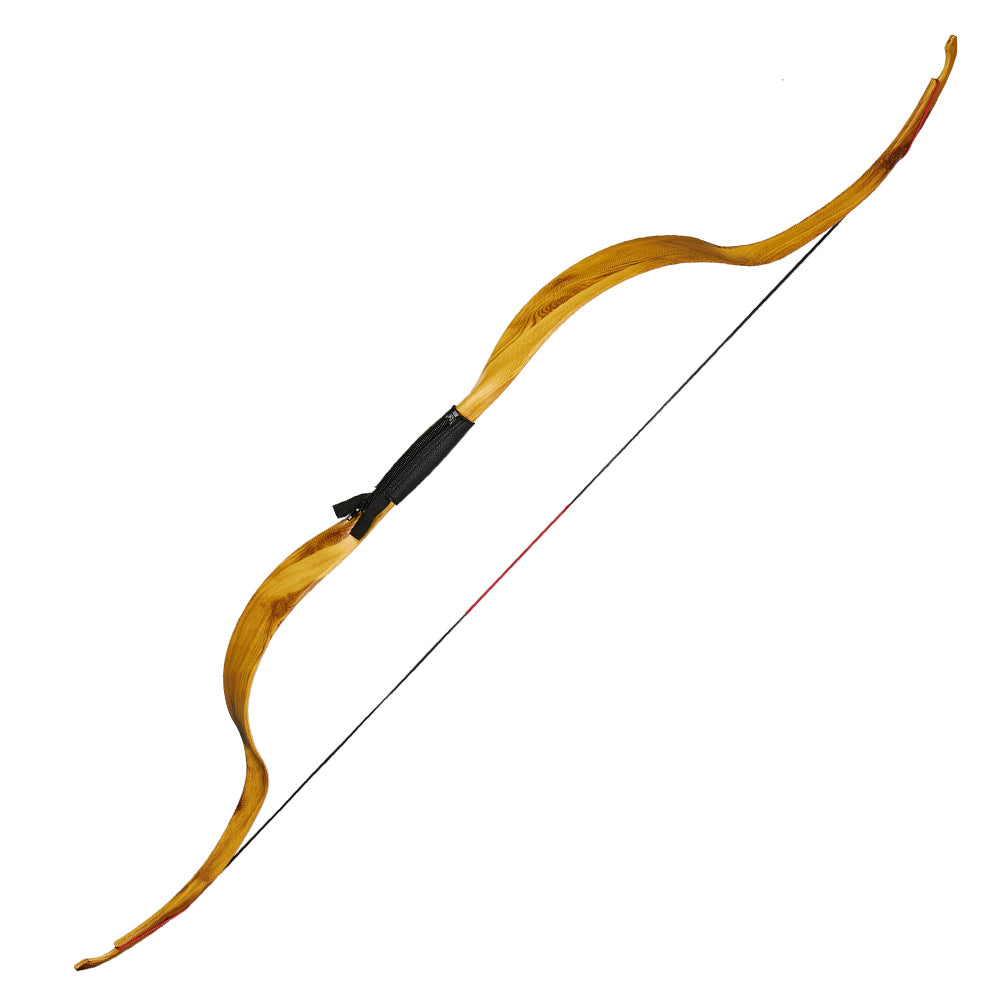 Huntingdoor 25 lbs Traditioneller Recurvebogen – 50 Zoll Leichtgewicht Reiterbogen für Anfänger