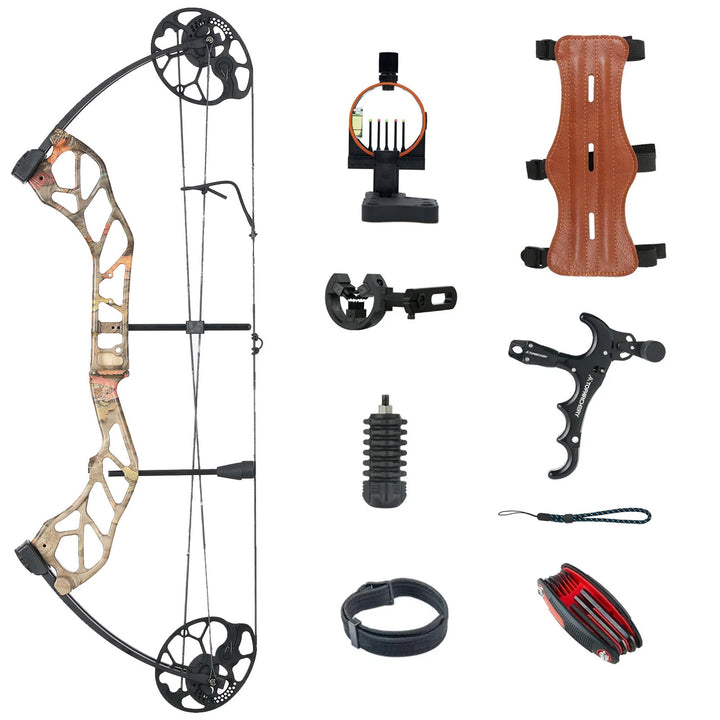 Compoundbogen set -19-70 Lbs Einstellbare - Erwachsene Jugend  Outdoor-Schießen Bogenschießen Set