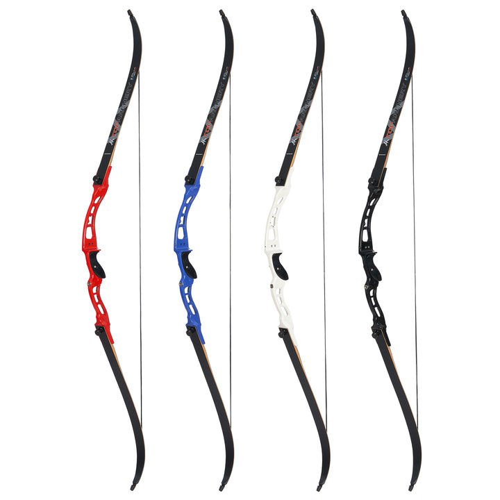 66 zoll Bogenschießen Takedown Recurve RH Bogen Training Zielschießen-21-40 lbs