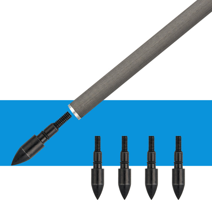 15 Zoll Armbrustbolzen, Armbrustpfeile aus Carbon für die Jagd und Zielübungen(12er-Pack)