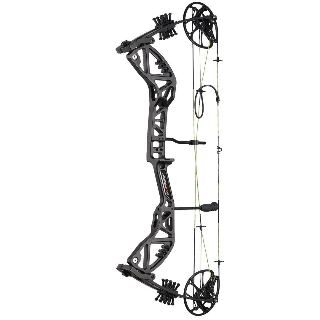 Toparchery T7 Compoundbogen-Set für Erwachsene, 23,5-30,5 zoll Auszugslänge, 30-70 lbs Zuggewicht, bis zu 310 FPS