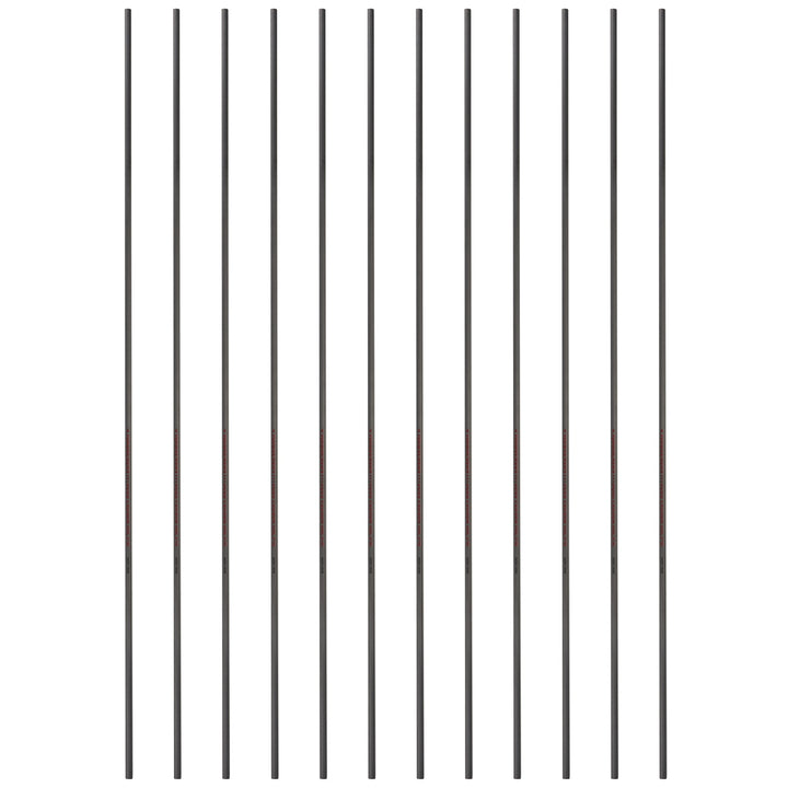 12 er 33"Pure Carbon Pfeilschaft Spine 300/400/500/600 -innen:6.20mm - ± 0.006
