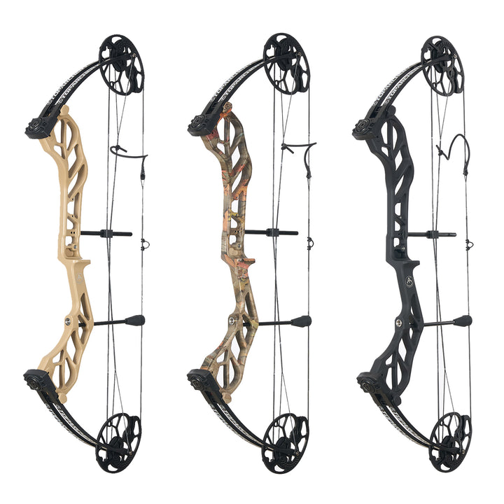 TopArchery Compoundbogen-19-70 lbs，IBO 320fps,Let-Off 80%