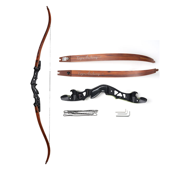 62 Zoll - 25-60 lbs - ILF - Take Down Recurvebogen