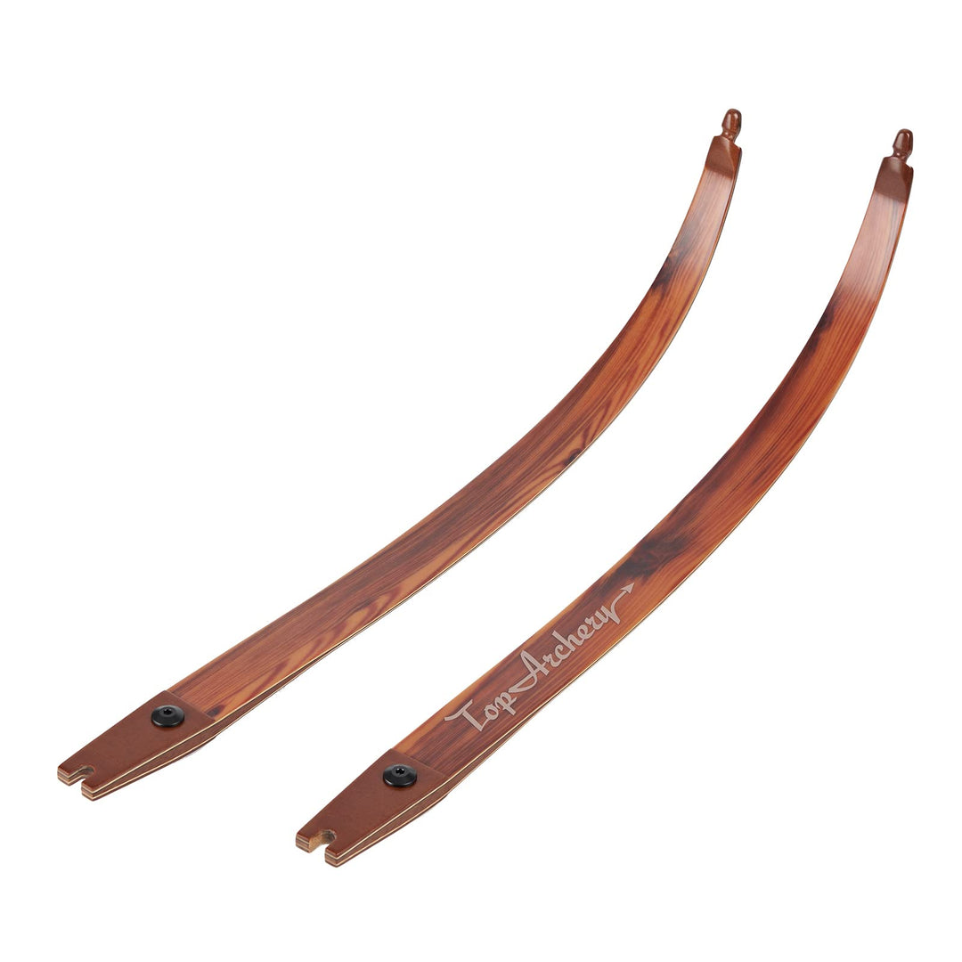 60" 62" Bogenschießen ILF Recurve Bogen Wurfarme Ersatz 25-60lbs ILF Wurfarme für 17/19 Zoll Steigbügel